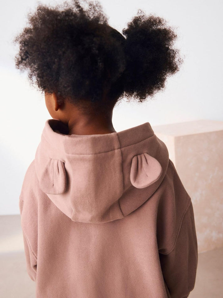 NEXT Mädchen Standard Kapuzenjacke 62-122 98-104 Mocha Brown, 98-104 Mocha Brown