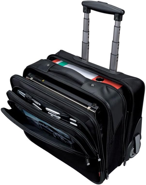 Business Trolley Bravo 1 Aktentasche, Schwarz Pilotenkoffer, Pilotenkoffer