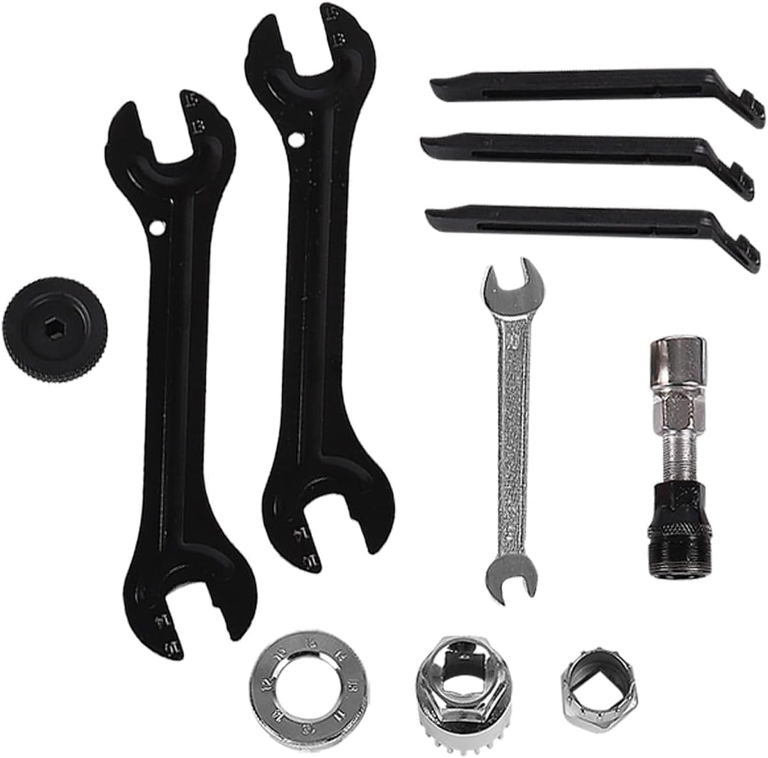 WALTER Fahrrad-Werkzeugkoffer 18- tlg. Fahrrad Werkzeug-Set, hochwertiger Multifunktionskoffer, robu