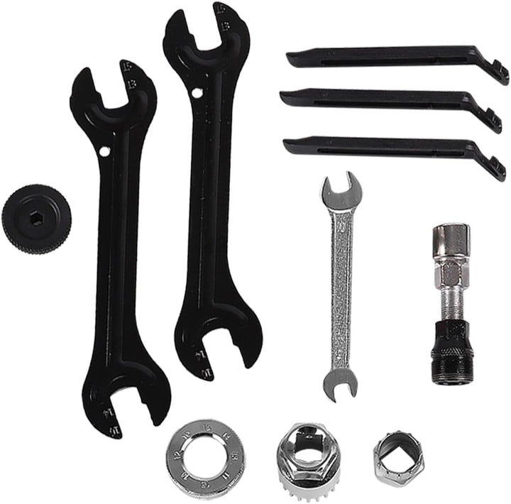 WALTER Fahrrad-Werkzeugkoffer 18- tlg. Fahrrad Werkzeug-Set, hochwertiger Multifunktionskoffer, robu