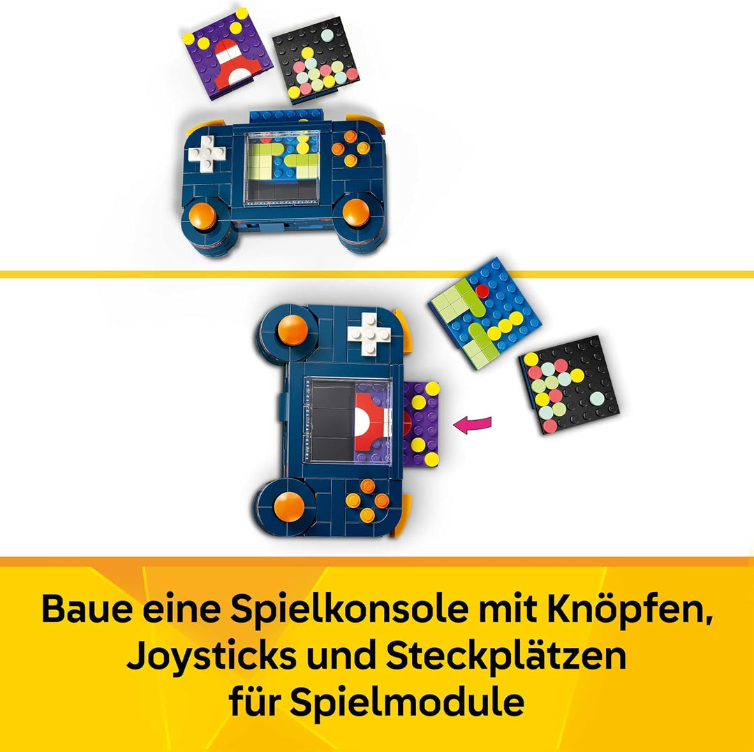 LEGO Creator 3-in-1-Set Retro-Spielkonsole - Kinder Spielzeug & Bauset - Modellbau mit 3 Bauoptionen