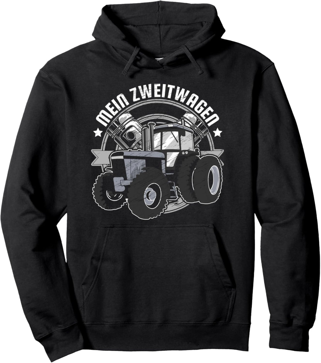 Traktor Landwirt Geschenk Motiv mit Spruch Bauer Agrarstarz Pullover Hoodie