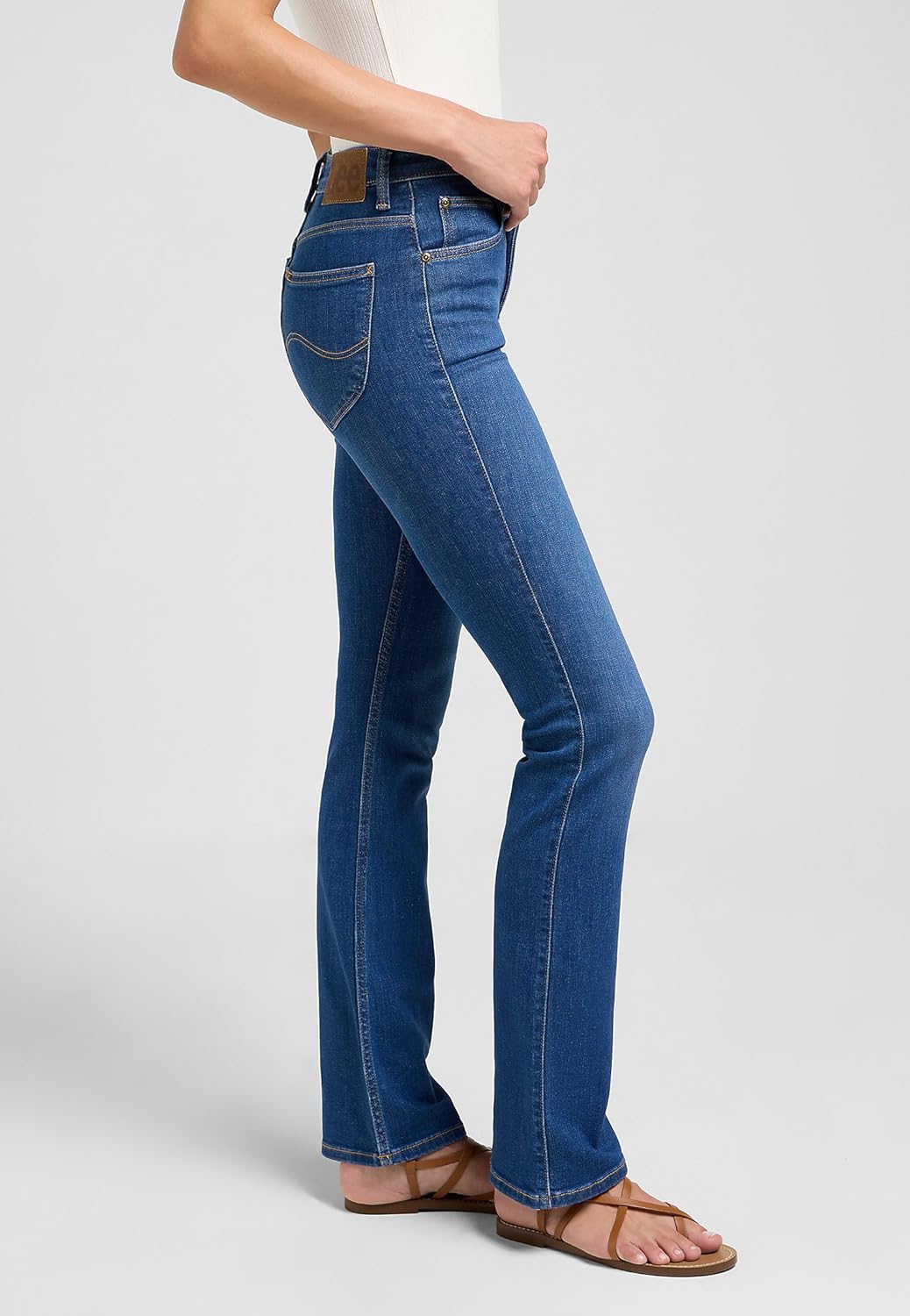 Lee Damen Jeans Breese Boot 24W / 31L Blau, 24W / 31L Blau