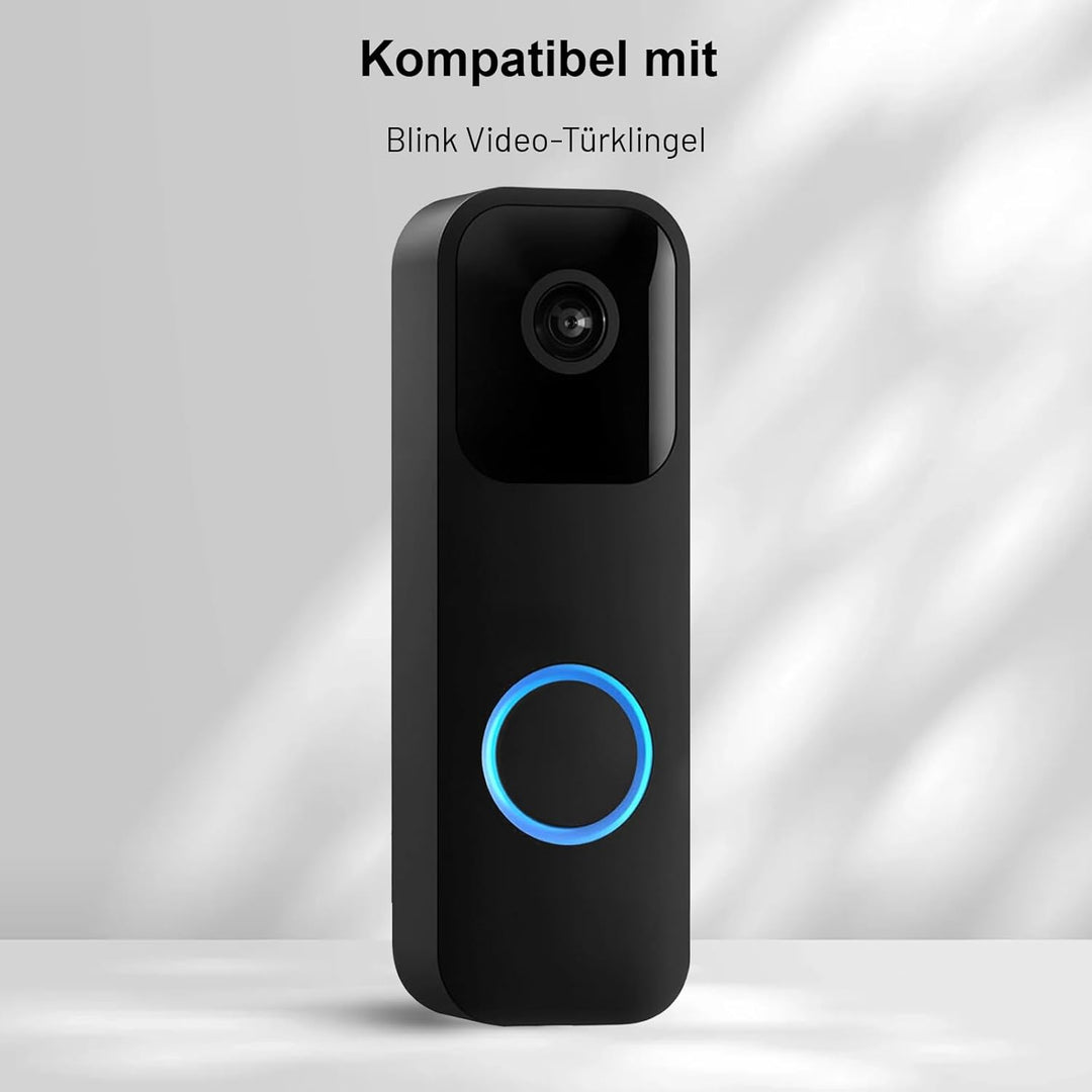 Besimlive Funksignal Weiterleitung Set,Türklingel Erweiterung Weiterleitung Funk for Blink Türklinge
