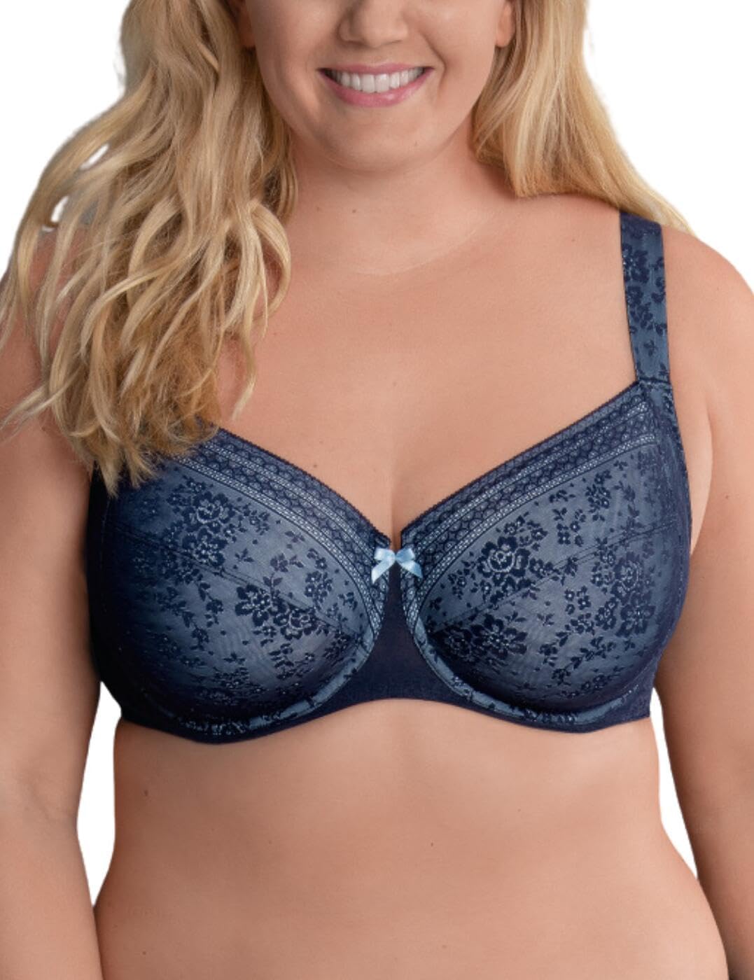 Rosa Faia Damen Fleur BH mit voller Abdeckung 70B Maritim Blue, 70B Maritim Blue