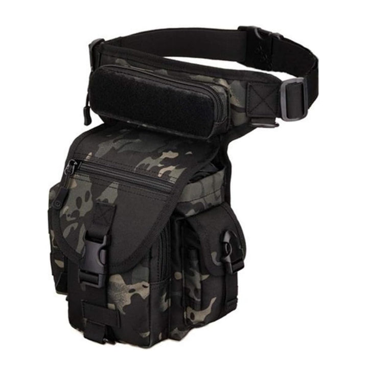 Huntvp Taktisch Beintasche Militär Beinbeutel MOLLE Hüfttasche Sport Tactical Leg Bag Armee Beintasc