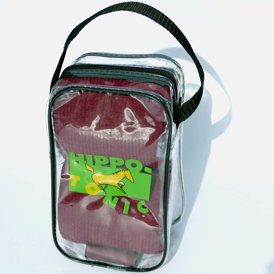 Hippo-Tonic 540010 Elastic Übungsbandagen Nicht zutreffend Burgunderfarben, Nicht zutreffend Burgund