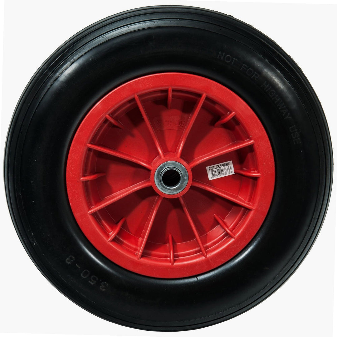 Pannensichere Räder 14'' 360x85 Bohrung 20 mm Bohrung 20 mm Rot, Bohrung 20 mm Rot