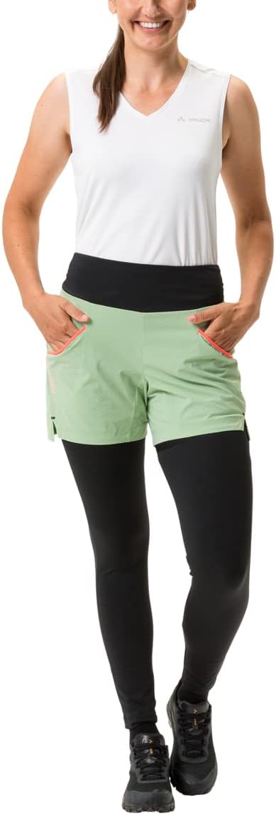 VAUDE Damen Hose Women's Crana Zo Pants 42 Aloe Vera, 42 Aloe Vera