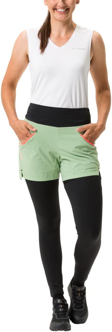 VAUDE Damen Hose Women's Crana Zo Pants 34 Aloe Vera, 34 Aloe Vera