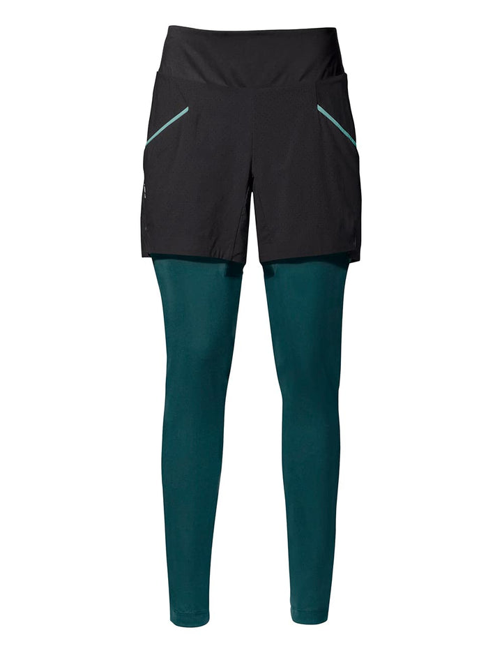 VAUDE Damen Hose Women's Crana Zo Pants 36 Schwarz, 36 Schwarz