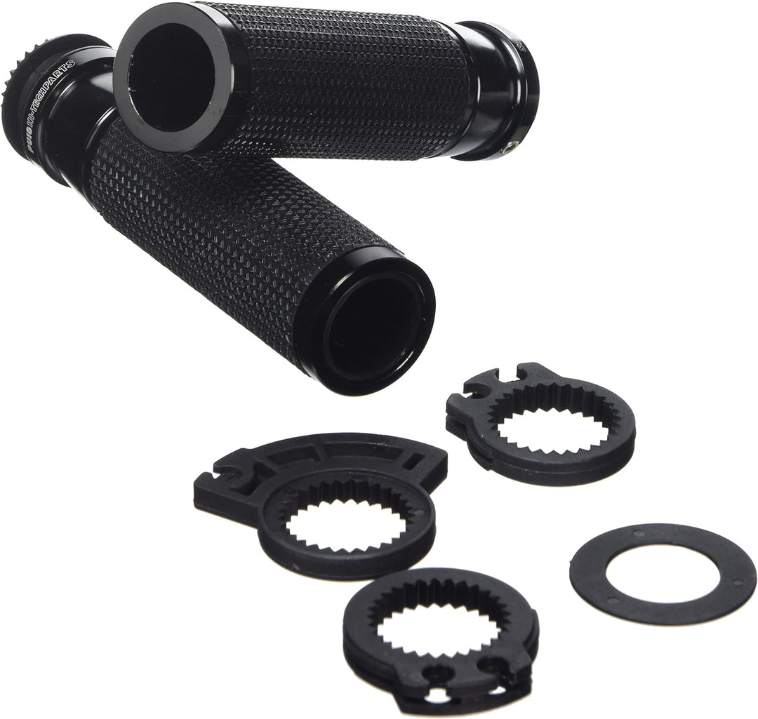 Puig Hi-Tech Ascent Grips Schwarz, Schwarz