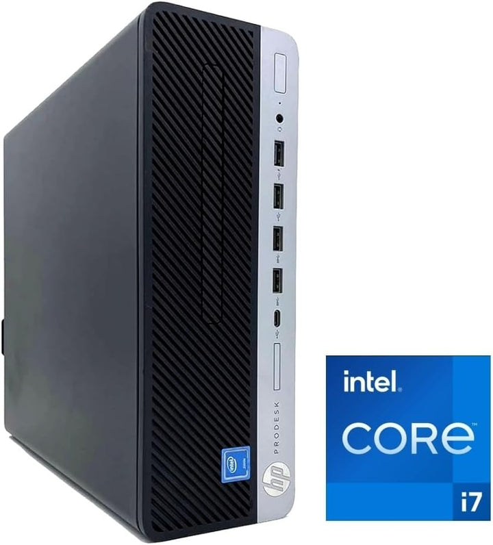 HP ProDesk 600 G4 Intel i7 8700 12-Thread 4 GHz Business Office Multimedia Computer mit 3 Jahren Gar