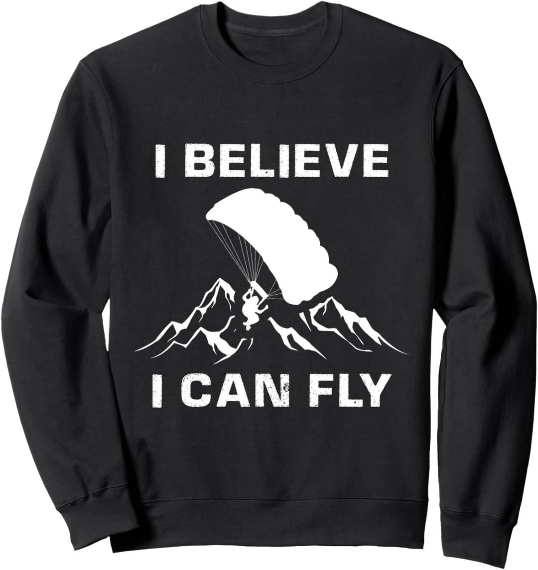 Gleitschirm Pilot Ausrüstung Gleitschirmflieger Paragliding Sweatshirt