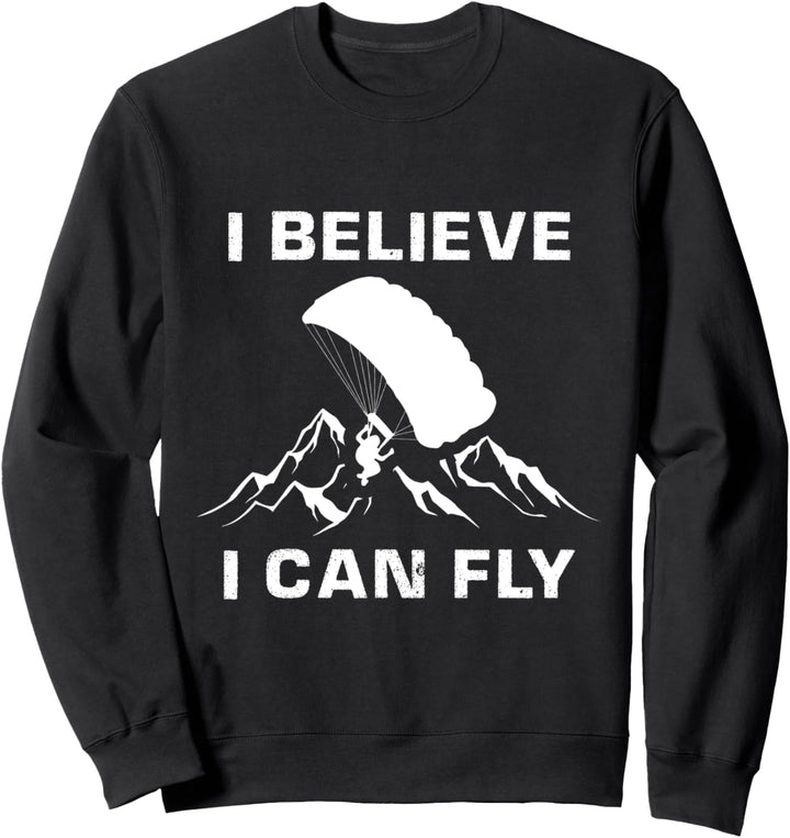 Gleitschirm Pilot Ausrüstung Gleitschirmflieger Paragliding Sweatshirt