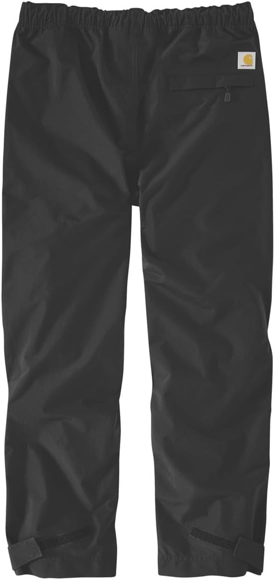 Carhartt Storm Defender Herren-Hose, lockere Passform, leicht, verstaubar M Schwarz, M Schwarz