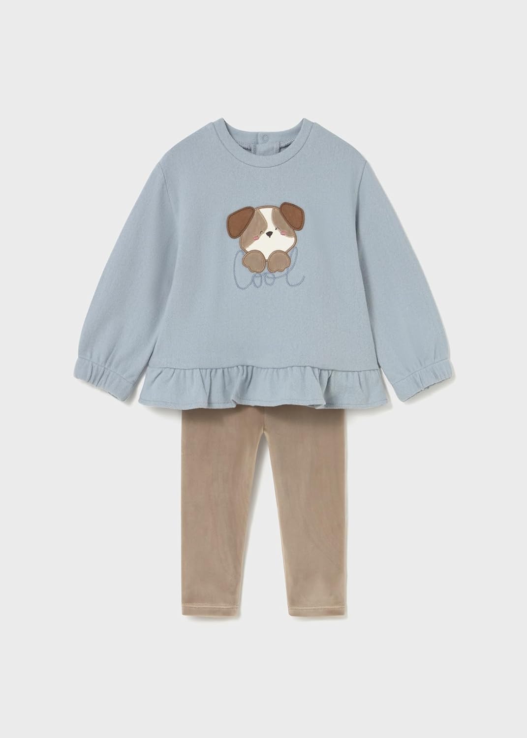 Mayoral Set Leggings Pullover für Baby - Mädchen Maulwurf 12 Monate, 12 Monate
