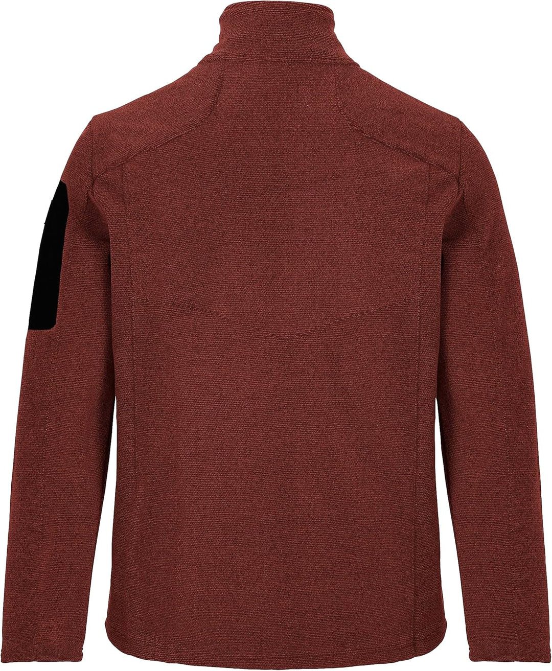 Killtec Herren Kow 28 Mn Kntflc Jckt Strickfleecejacke mit Stehkragen 4XL Rot, 4XL Rot