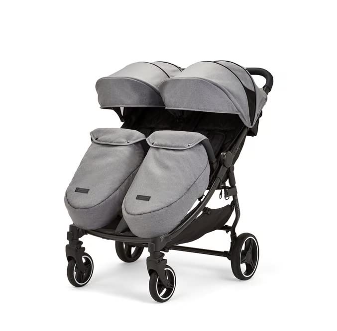 Ickle Bubba Venus Max Doppel-Kinderwagen (Raumfahrt Grau)