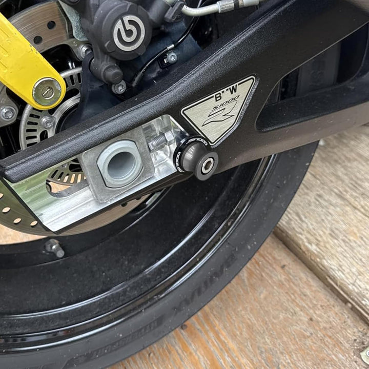 2pcs Montageständer Racingadapter M8*1,5 Bobbins CNC Ständeraufnahme Für S1000R S1000RR S1000XR S100