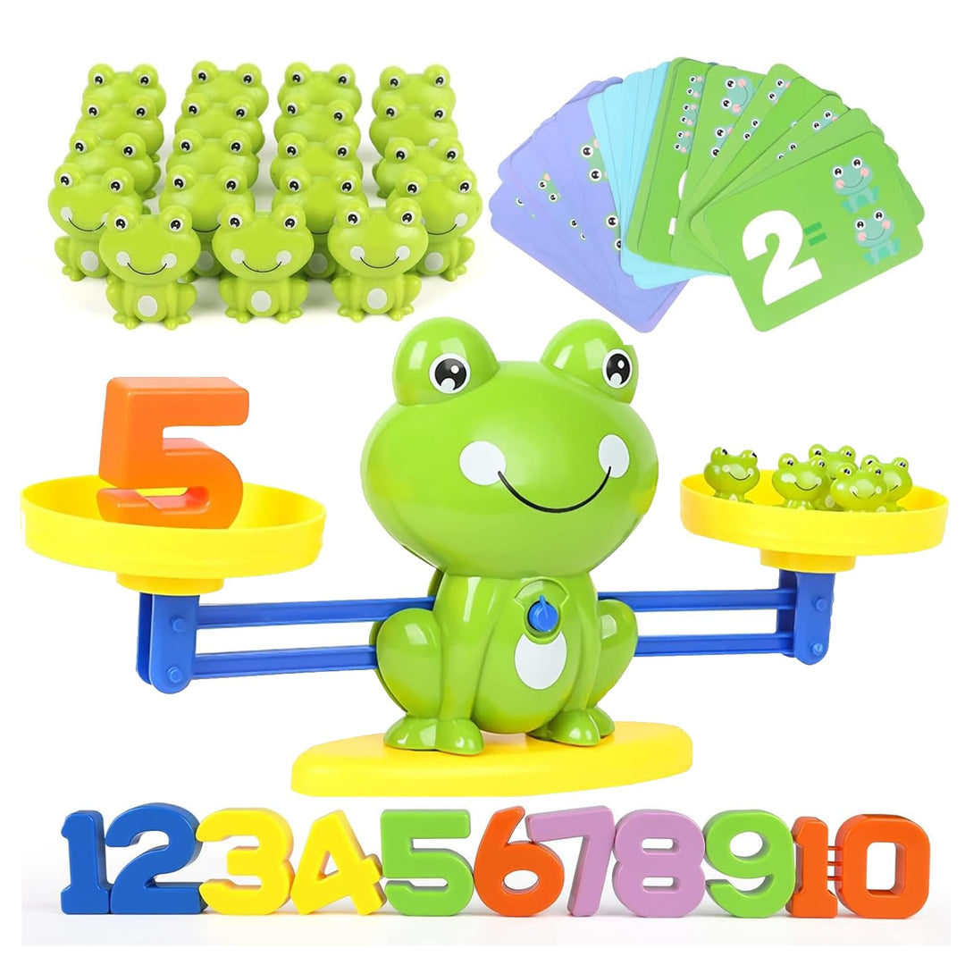 Lernspielzeug Mathe-Spiel, Zählen und Rechnen Lernen Frosch Lernspielzeug, Spielzeug für Kinder mit
