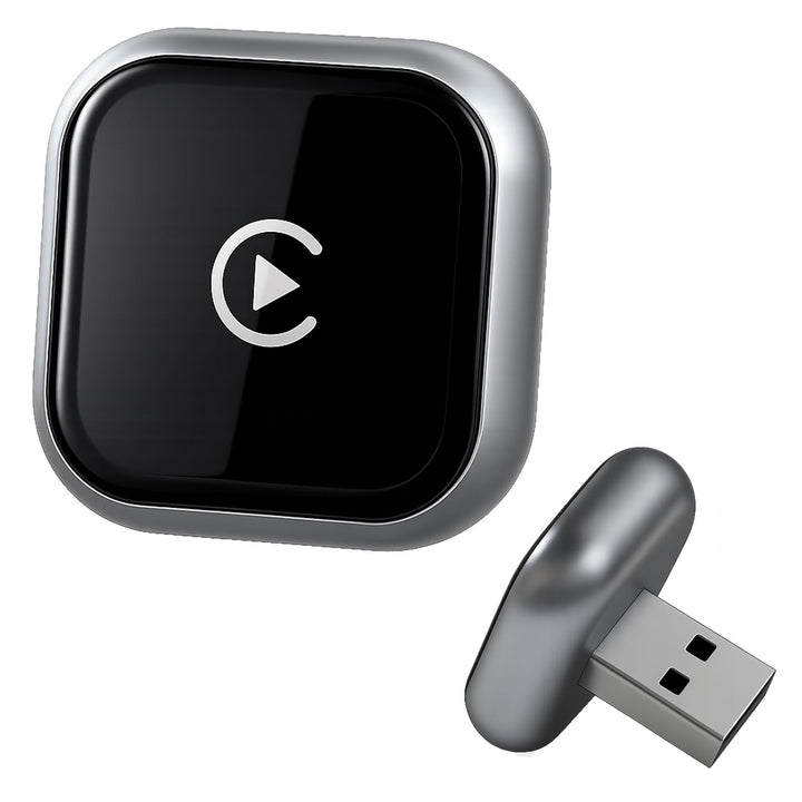 Mini USB Wireless CarPlay Adapter, Auto Multimedia Dongle, kabelloser Android Auto 2 in 1 Adapter, K