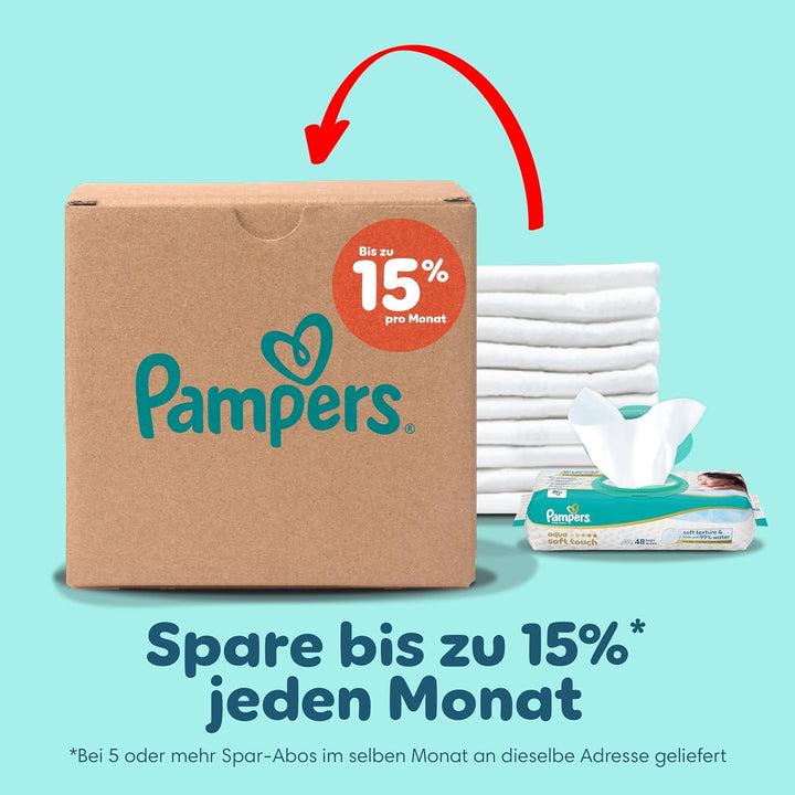 Pampers Premium Protection Pants Grösse 3, 192 Windeln, 6kg-11kg, mit 360° Passform und weichen Anti