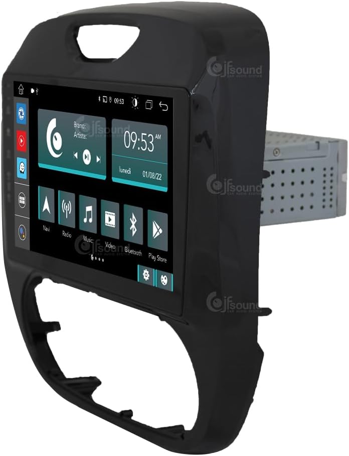 Personalisiertes Autoradio für Renault Captur Android GPS Bluetooth WiFi USB DAB+ Touchscreen 9" 8co