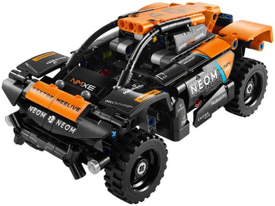 Lego Technic NEOM McLaren Extreme E Race Car Set, Auto-Spielzeug mit Rückziehmotor für Kinder, bauba