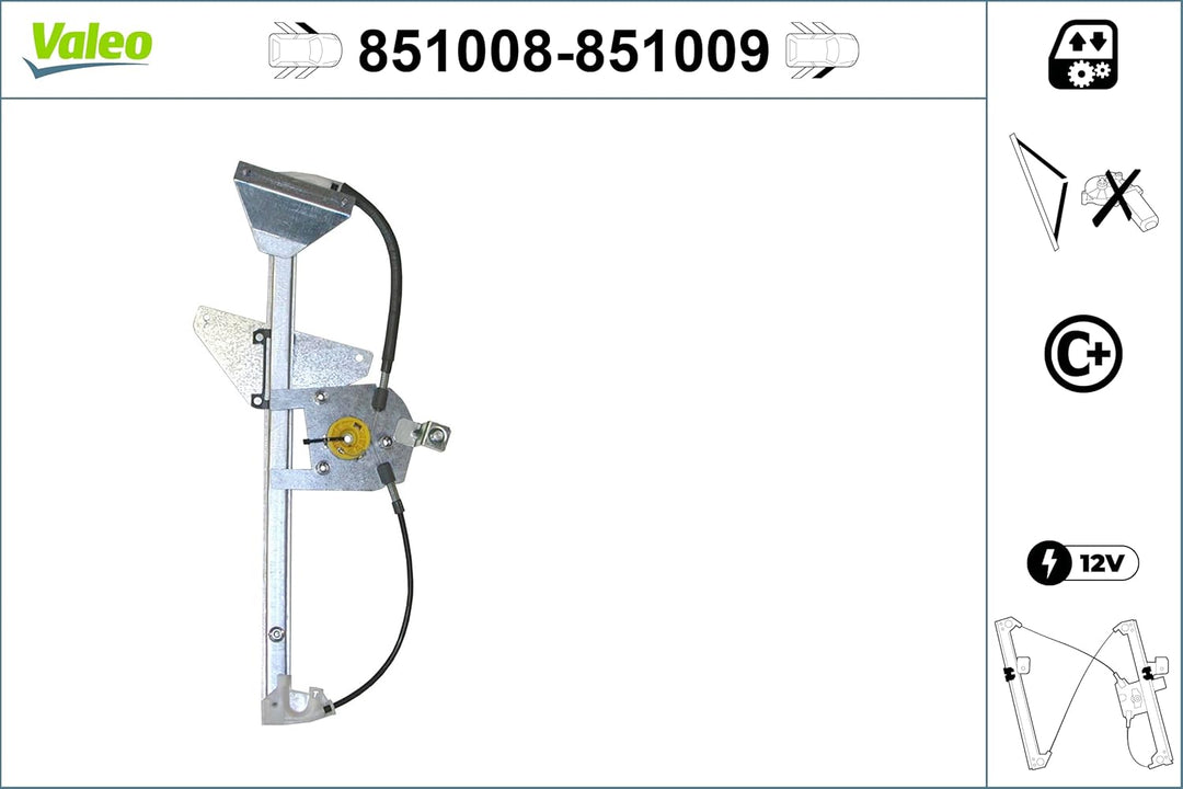 Valeo Fensterheber 851008