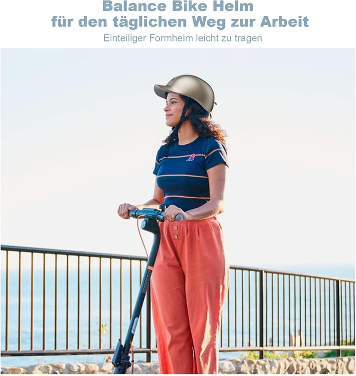 Shinmax Fahrradhelm für Damen und Herren, Einstellbarer Helm mit Visier & Sonnenschutz, Leicht & Bel