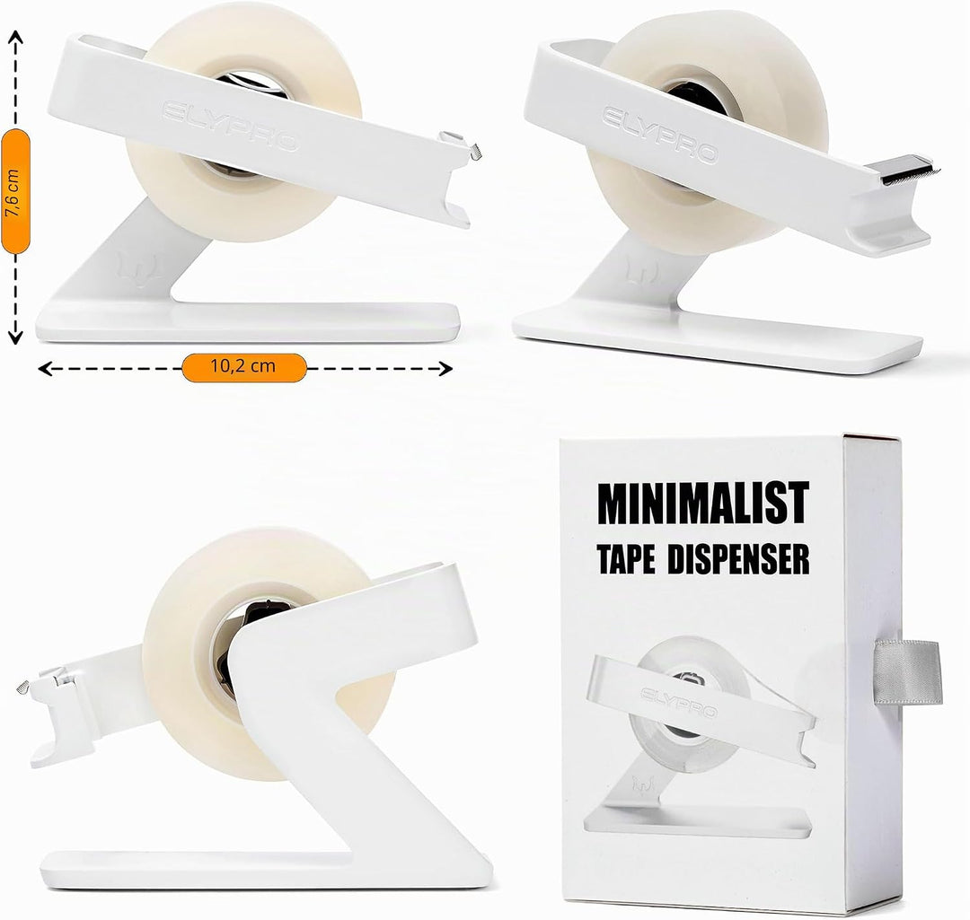 ELYPRO Modernes Etikettenspender für den Büroschreibtisch, elegantes und minimalistisches Design, au