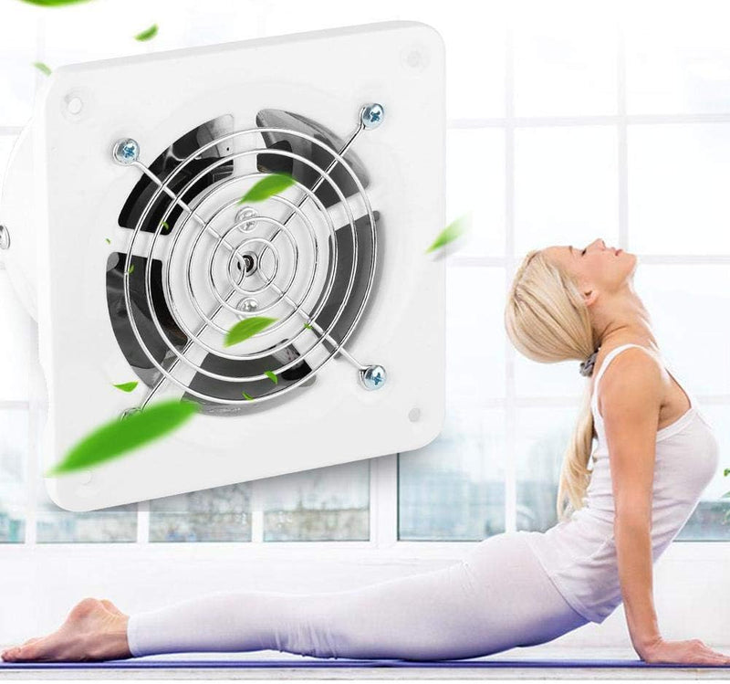 4 Zoll Home Lüftung Wand Montiert Abluftventilator Super Silent Home Badezimmer Küche Garage Air Ven