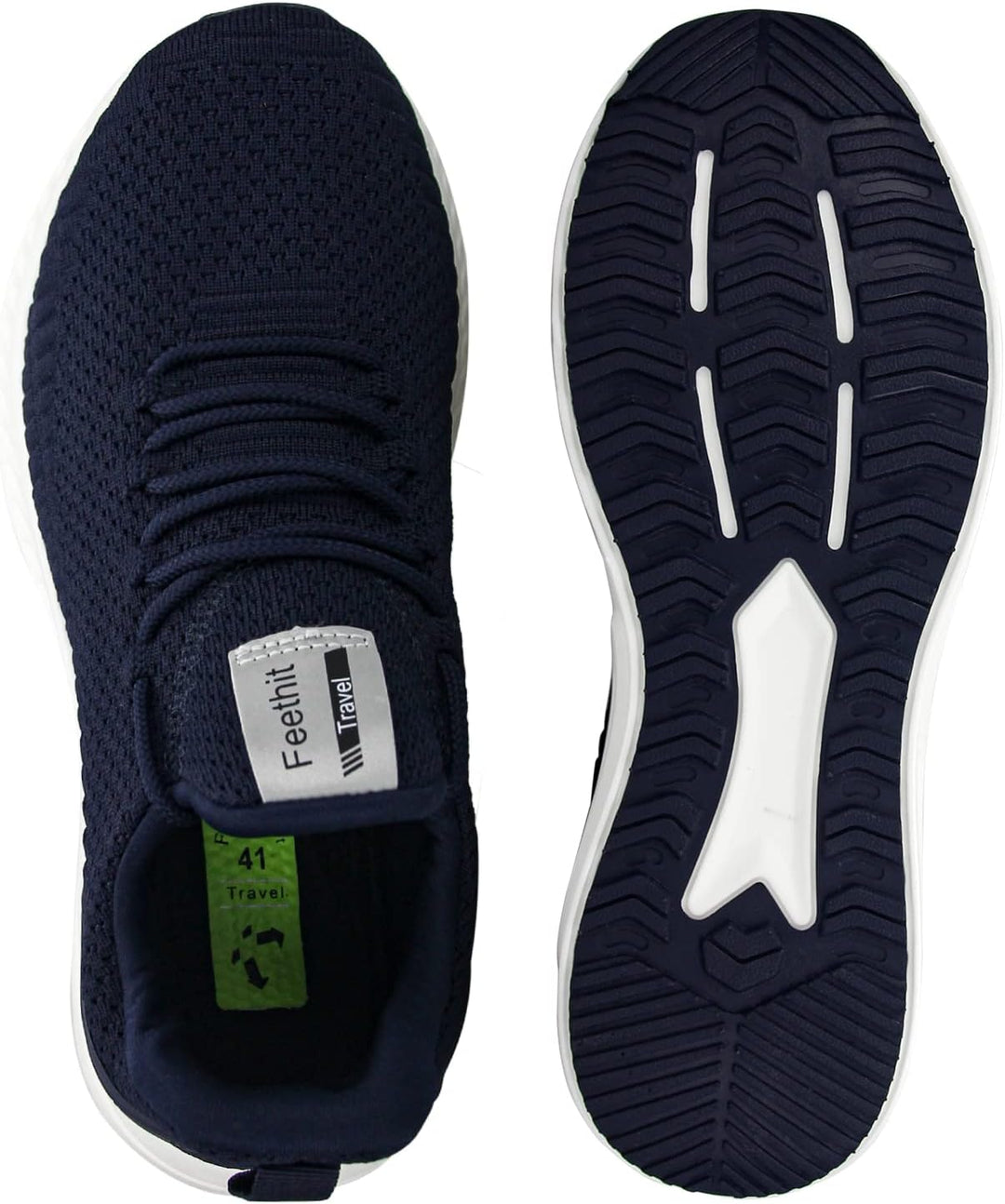 Feethit Turnschuhe Herren Laufschuhe Sportschuhe Sneaker rutschfeste Gummisohlen Leichte und Atmungs