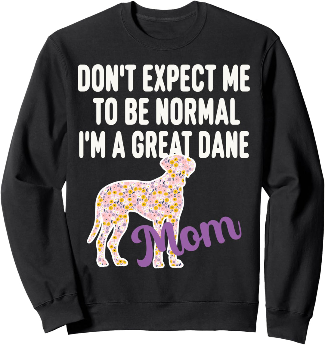Deutsche Dogge Mom lustig Sweatshirt