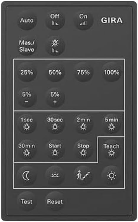 Gira 237300 IR-Fernbedienung Sensotec LED