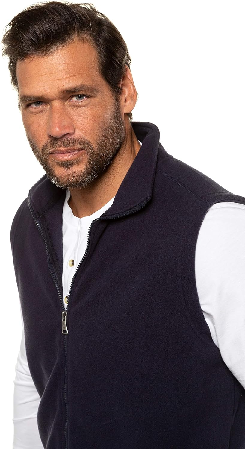 JP 1880 Herren grosse Grössen Übergrössen Menswear L-8XL Fleeceweste, Outdoor, Stehkragen, bis 8 XL