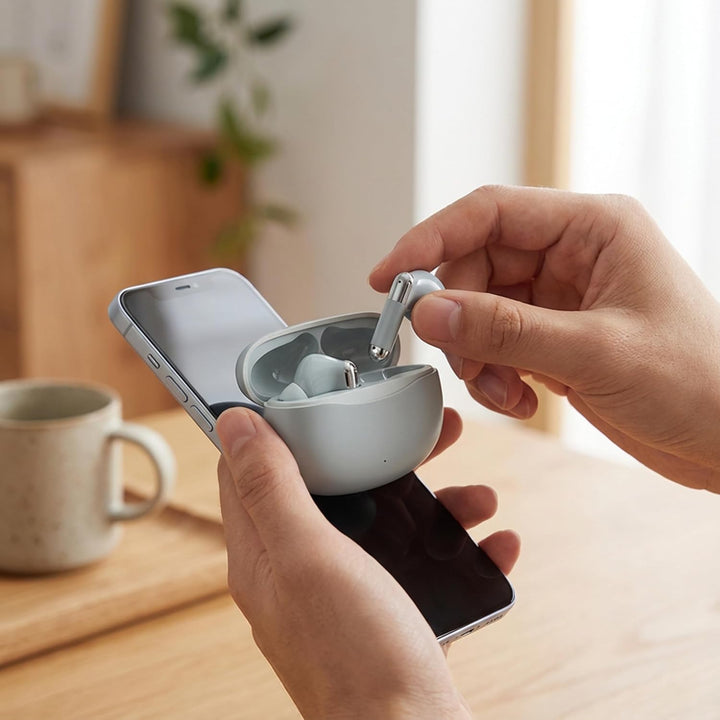Intempo Noise Cancelling Kopfhörer – Kabellose Bluetooth-Ohrhörer, 22 Stunden Wiedergabezeit, Geräus
