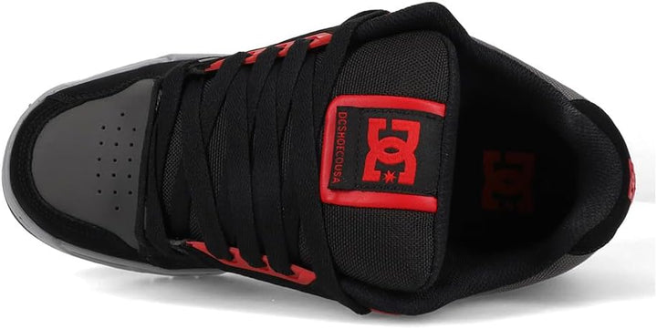 DC Shoes Court Graffik Se, Damen Sneaker 42 EU 009 Black Black Red, 42 EU 009 Black Black Red
