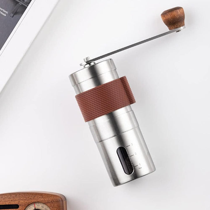 Cocoarm Verstellbare Handkaffeemühle Edelstahl Körper Handbuch Handkaffeemühle Waschbare Handmühle K