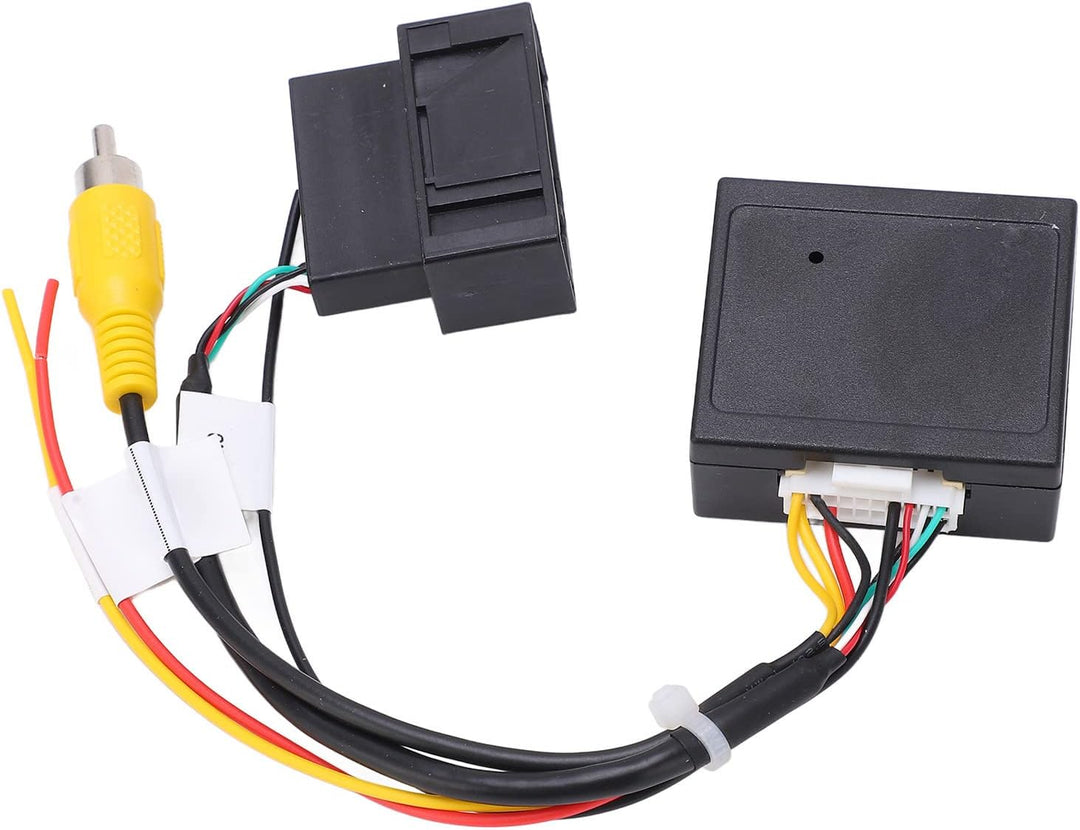 Aramox RGB-zu-AV-Konverter, Original-Autokamera, RGB-Decoder, RGB-zu-AV-Umwandlungsbox, Autoschlüsse