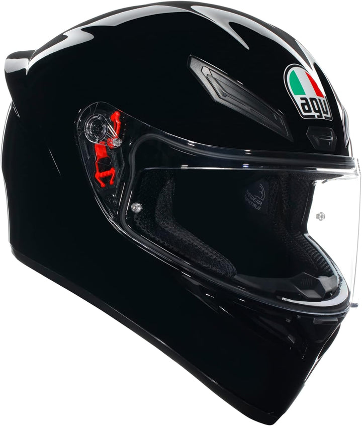 AGV - K1 S E2206 Motorrad Helm, Herren ECE Vollvisier Motorradhelm, Racing Style mit Aerodynamischem