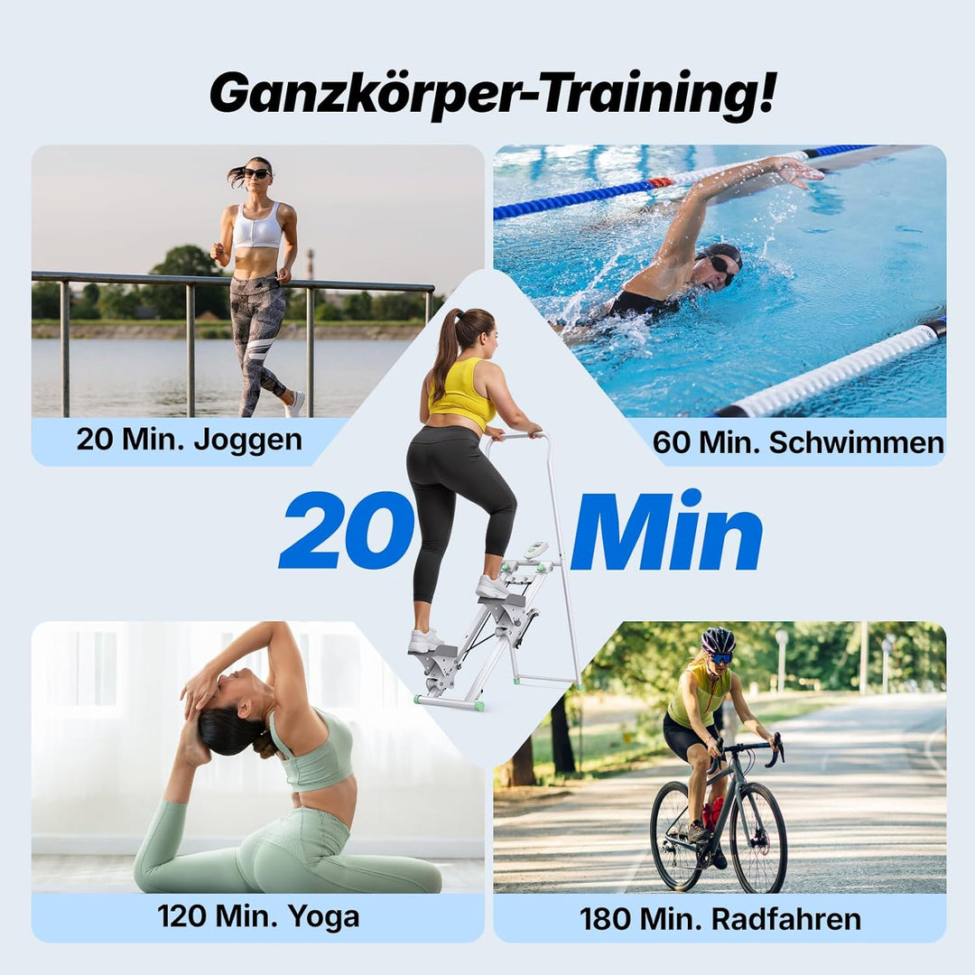 MERACH 2025 Neues Stair Stepper für Home Gym Übung,Vertical Climber Maschine für Ganzkörper-Workout,