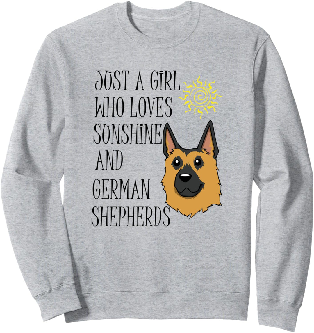 Schäferhund Mama Niedlicher Hund Spruch Sweatshirt
