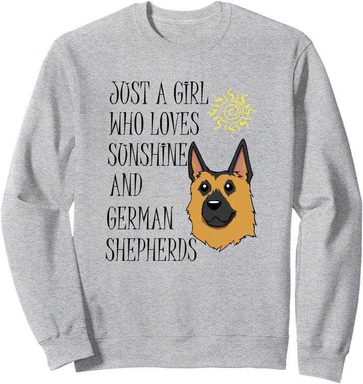 Schäferhund Mama Niedlicher Hund Spruch Sweatshirt