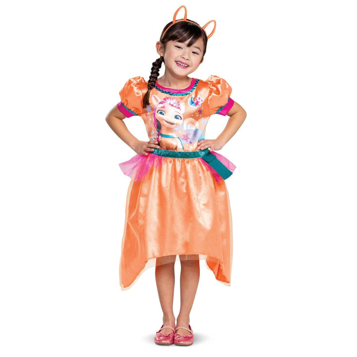 DISGUISE My Little Pony A New Generation Fancy Dress Costume Sunny Starscout for Kids Size Small