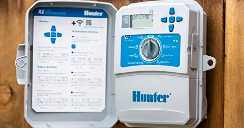 HUNTER X2 401-4 Jahreszeiten - Aussen-/Innen-Programmierer, kompatibel mit WLAN-Modul (nicht im Lief