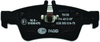 HELLA PAGID 8DB 355 018-751 Bremsbelagsatz - T5155 - Dicke/Stärke: 16.8mm - Bremssystem: Teves - für