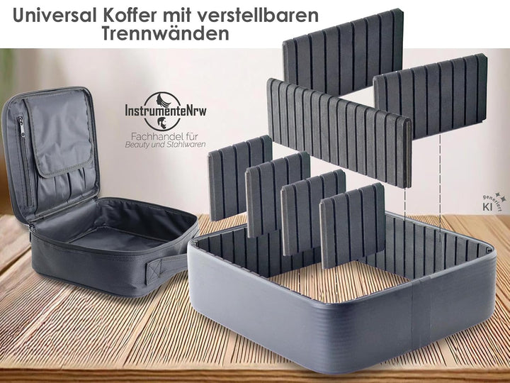 Pediküre Gerät Nagelfräser elektrische Nagelfeile Fusspflegegerät Mobile Maniküre Schleifer mit Koff