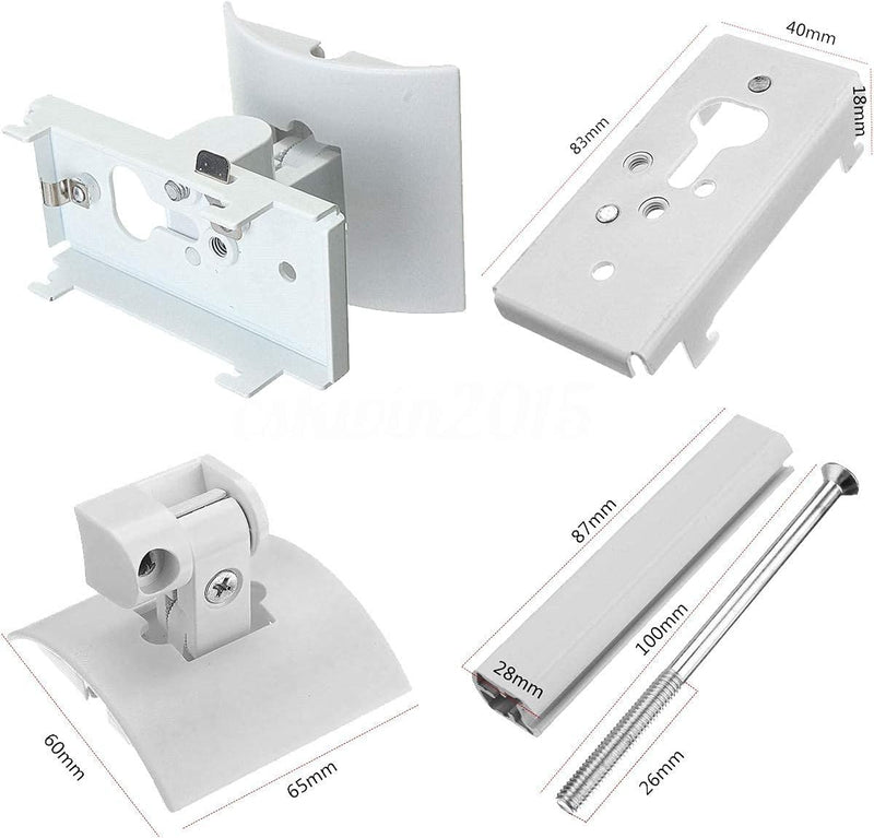 Bose ® , Lautsprecher, UB-20 Serie II Wand-Deckenhalterung weiss, weiss